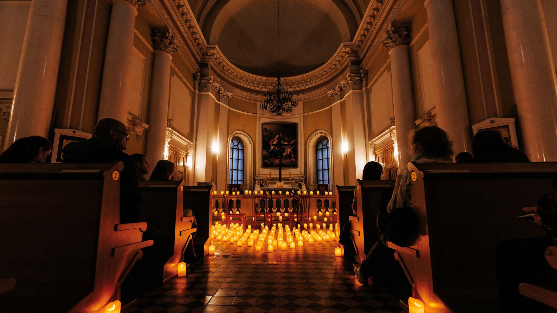 Иоганн Себастьян Бах в сиянии свечей