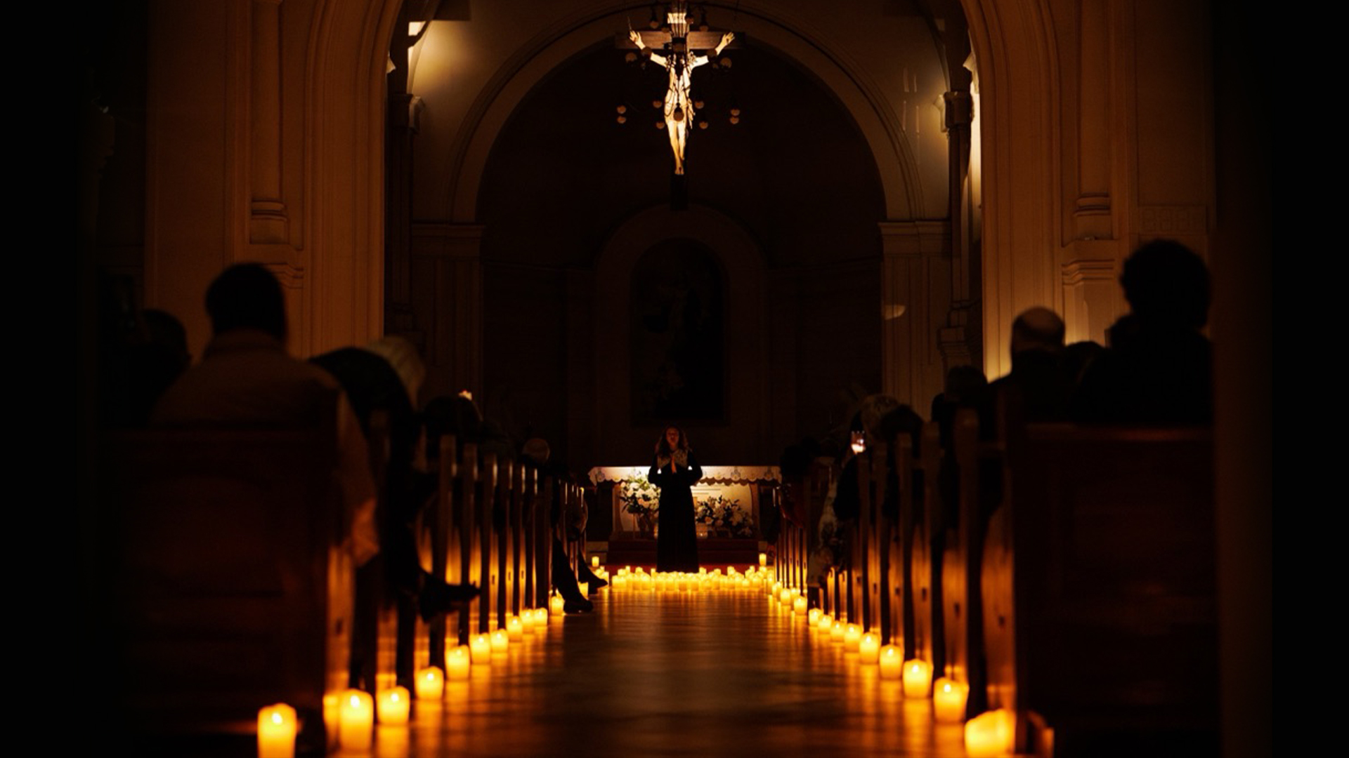 Иоганн Себастьян Бах в сиянии свечей